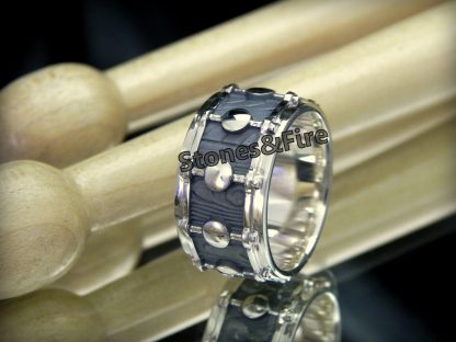 Drum Jewelry | Snare Drum Ring | Drummers Wedding | Drum family | drumming | drums | Musicians Gift | Drummers Family