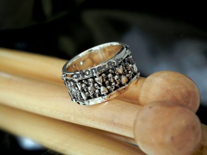 Skull jewelry | Drummers Stuff | Drum kit Ring | Musicians wedding | heavy metal | snare drum ring |drum wedding bands |