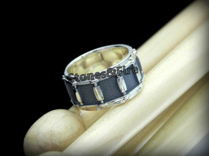 Drum Rings | Snare Drum jewelry | Drummers Wedding | Drum family | drumming | drums | Musicians Gift