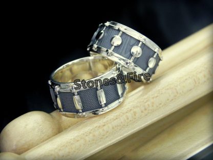 Drum Jewelry | Snare Drum Ring | Drummers Wedding | Drum family | drumming | drums | Musicians Gift | Drummers Family