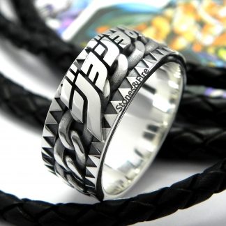 JoJo bizzare adventures Ring jjba-jotaro kujo star platinum stardust crusaders-jocelyn kujo kamen rider ripper stone ocean-manga anime geek nerd cosplay handcrafted stuff