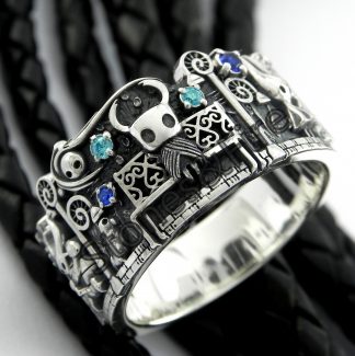 Hollows Knight Ring cosplay gamer accessory-metroidvania indie videogame hallownest pale king nerdy geeky stuff-stonesnfire