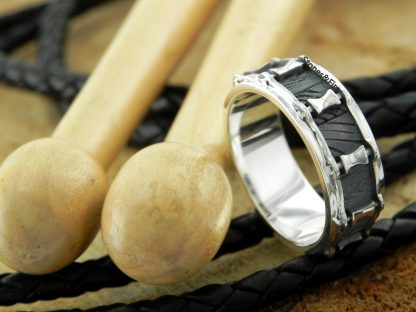 Drum Ring musician gift accessory for drummers wedding family-stonesnfire