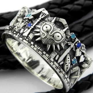 majoras mask the legend of zelda ring ocarina of time twinlight princess breathe of the wild hyrule princess navi cosplay jewelry gift-stonesnfire