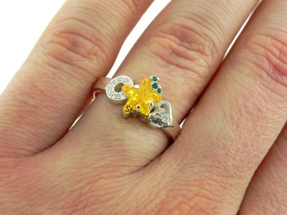paopu fruit Kingdom hearts ring wedding proposal jewelry cosplay-sora kairi riku terra aqua ventus namine keyblade-stonesnfire